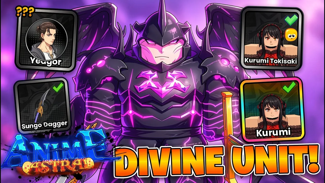 Secret fighter and Divine unit reveal in Anime Astral Simulator
